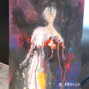 Original art by Irma Franco title Lady Phoenix